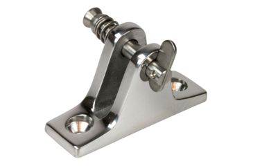 Image of Sea-Dog Stainless Steel Angle Base Deck Hinge - Removable Pin 78904