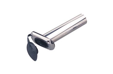 Image of Sea-Dog Stainless Steel Flush Mount Rod Holder w/Cap - 30 77705