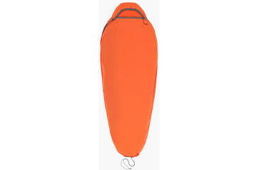 Image of Sea to Summit Reactor Extreme Sleeping Bag Liner w/Drawcord, Spicy Orange, Compact, A3207