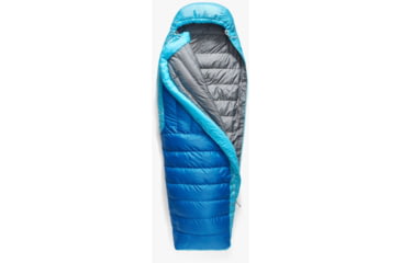 Image of Sea to Summit Trek Down Sleeping Bag, Snorkel Blue, Regular/30F, S1014