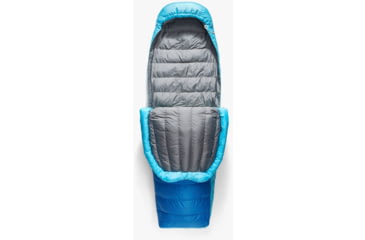Image of Sea to Summit Trek Down Sleeping Bag, Snorkel Blue, Regular/30F, S1014
