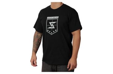 Image of Seekins Precision Coat of Arms T-Shirt,Black,4XL 0010811102