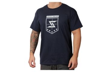 Image of Seekins Precision Coat of Arms T-Shirt,Blue,Small 0010811062