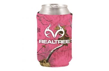 Image of SEI Realtree Logo Magnetic, Can Cooler Realtree Xtra/Pink RMC5207