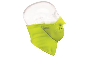 Image of Seirus HWS Neofleece Combo Scarf, Hi Vis Yellow, Medium 4006675
