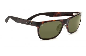 Image of Serengeti Nico Sunglasses - Dark Tortoise Frame, 555nm Polarized Lenses 7642