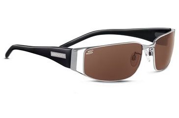 Image of Serengeti Canova Sunglasses 7279, Medium Gunmetal/Black Frame, Drivers Polarized Lens