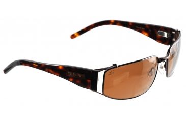 Image of Serengeti Canova Sunglasses 7277, Espresso/Tortoise Frame, Drivers Polarized Lens