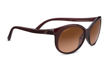 Image of Serengeti Caterina, Drivers gradient, Round/Cat-Eye, Female, Shiny Burgundy, Medium/Large 8557