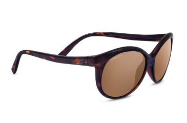 Image of Serengeti Caterina Sunglasses,Shiny Tortoise Frame,Polarized Drivers Gold Round Lens 8430