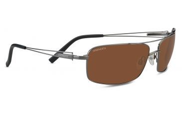 Image of Serengeti Dante Sunglasses, Shiny Gun Frame, Drivers Polarized Lens