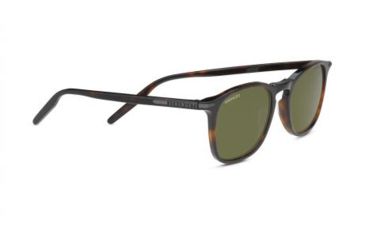 Image of Serengeti Delio Sunglasses, Shiny Dark Havana, Polarized 555nm Lens, 8853