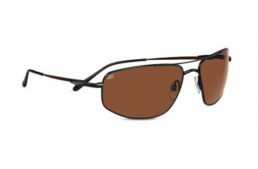 Image of Serengeti Levanto Sunglasses - Satin Dark Brown Frame, Drivers Polarized Lenses 7587