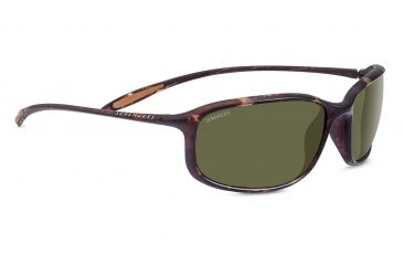 Image of Serengeti Sestriere Sunglasses, Satin Dark Tortoise Frame, Polar PhD 555nm Lens, 8108