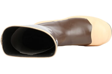 Image of Servus 15in Neoprene Steel Toe Work Boots w/ Chevron Outsole - Mens, Brown, 8, 22214-CTM-080