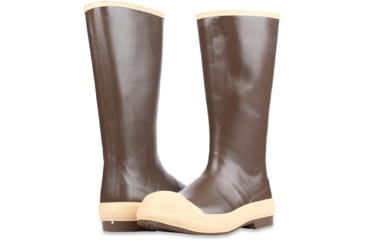 Image of Servus 15in Neoprene Steel Toe Work Boots w/ Chevron Outsole - Mens, Brown, 8, 22214-CTM-080