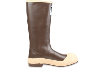 Image of Servus 15in Neoprene Steel Toe Work Boots w/ Chevron Outsole - Mens, Brown, 8, 22214-CTM-080