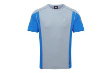Image of Shed, Mountain Equipment Ignis Tee - Mens, Nimbus/Light Ocean, Large, ME-003278-1432-L-DEMO