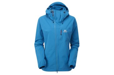 Image of Shed, Mountain Equipment Squall Hooded Jacket - Womens, Lagoon Blue, 12, ME-002929-1214-12-DEMO