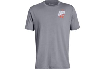 Image of SHED, Under Armour East Coast Fish Tee - Mens - Mens, Steel, Large, 1328139-35-L