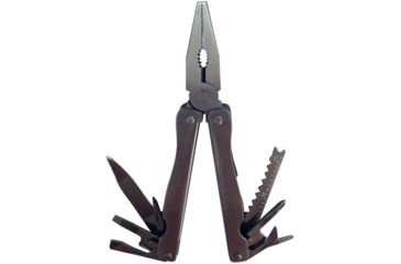 Image of Sheffield 14-In-1 Folding Multi Tool with Drop Point Blade 1200E