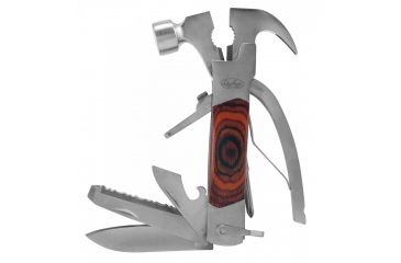 Image of Sheffield 14-in-1 Hammer Multi-Tool w/ Hardwood Handle, 5.25 in, 12913