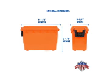 Image of Sheffield Marine Storage Box, Orange, 12680