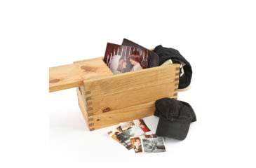 Image of Sheffield Standard Pine Craft Box, Alligator Design, Brown, 12650-5