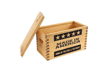 Image of Sheffield Standard Pine Craft Box, Free/Brave Design, Brown, 12650-7