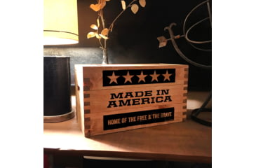 Image of Sheffield Standard Pine Craft Box, Free/Brave Design, Brown, 12650-7