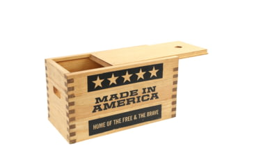 Image of Sheffield Standard Pine Craft Box, Free/Brave Design, Brown, 12650-7