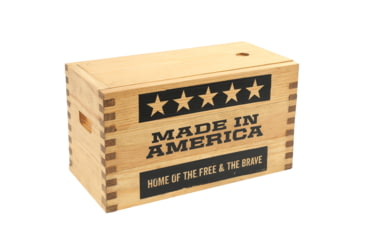 Image of Sheffield Standard Pine Craft Box, Free/Brave Design, Brown, 12650-7