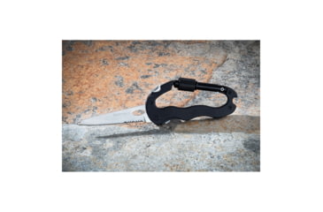 Image of Sheffield Wilco 4-In-1 Carabiner Multi-Tool, Black, 12173