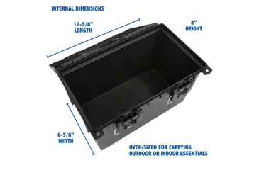 Image of Sheffield XL Field Box, Black, 12700