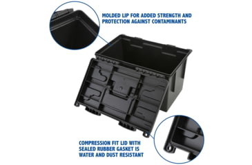 Image of Sheffield XL Field Box, Black, 12700