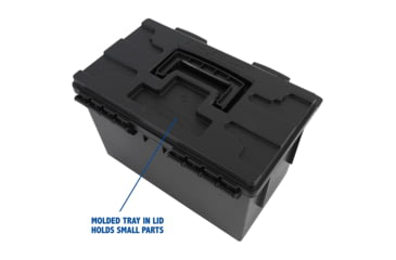 Image of Sheffield XL Field Box, Black, 12700