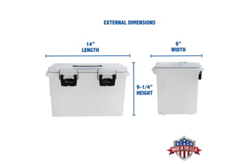 Image of Sheffield XL Field Box, Frost, 12720