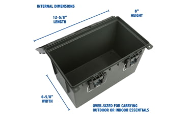 Image of Sheffield XL Field Box, Olive Drab Green, 12710