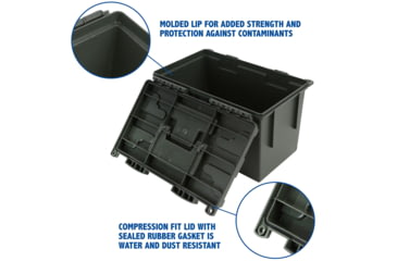 Image of Sheffield XL Field Box, Olive Drab Green, 12710