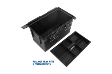 Image of Sheffield XL Field Box w/ Tray, Black, 12701