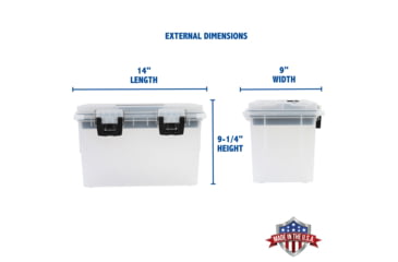 Image of Sheffield XL Field Box w/ Tray, Frost, 12721