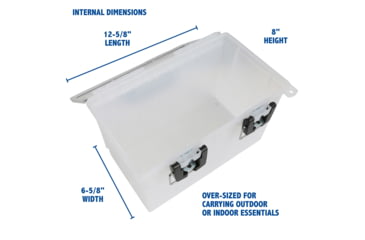 Image of Sheffield XL Field Box w/ Tray, Frost, 12721