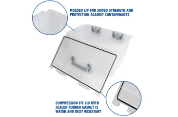 Image of Sheffield XL Field Box w/ Tray, Frost, 12721