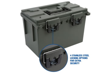 Image of Sheffield XL Field Box w/ Tray, Olive Drab Green, 12712