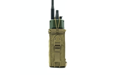 Image of Shellback Tactical Adjustable MBITR Radio Pouch, Molle compatible, Coyote, One Size, SBT-7040-CT