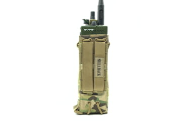 Image of Shellback Tactical Adjustable MBITR Radio Pouch, Molle compatible, Multicam, One Size, SBT-7040-MC