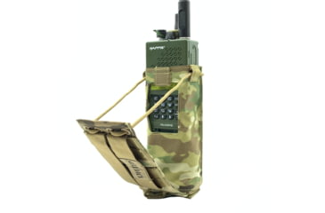 Image of Shellback Tactical Adjustable MBITR Radio Pouch, Molle compatible, Multicam, One Size, SBT-7040-MC