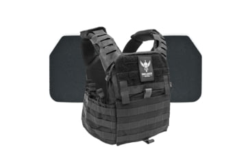 Image of Shellback Tactical Banshee Elite 2.0 Body Armor Kit with Level III+ Model P5mmSAO Armor Plates, Black, One Size, SBT-BANELT-P5MM-BK