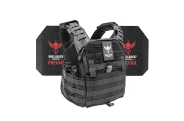 Image of Shellback Tactical Banshee Elite 2.0 Level III Steel Plates Armor Kit, Black, One Size, SBT-BANELT-AR1000-BK