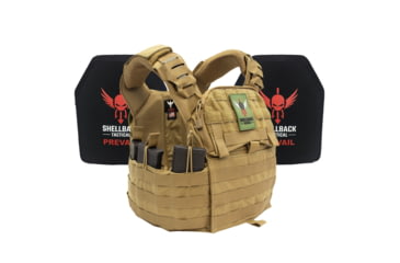Image of Shellback Tactical Banshee Elite 2.0 Level IV Active Shooter Kit, Coyote, One Size, SBT-BANELT-ASK-CT